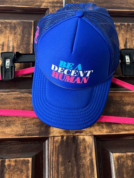 Barstool Accessories - Be A Decent Human Blue Trucker Hat - Unbranded
